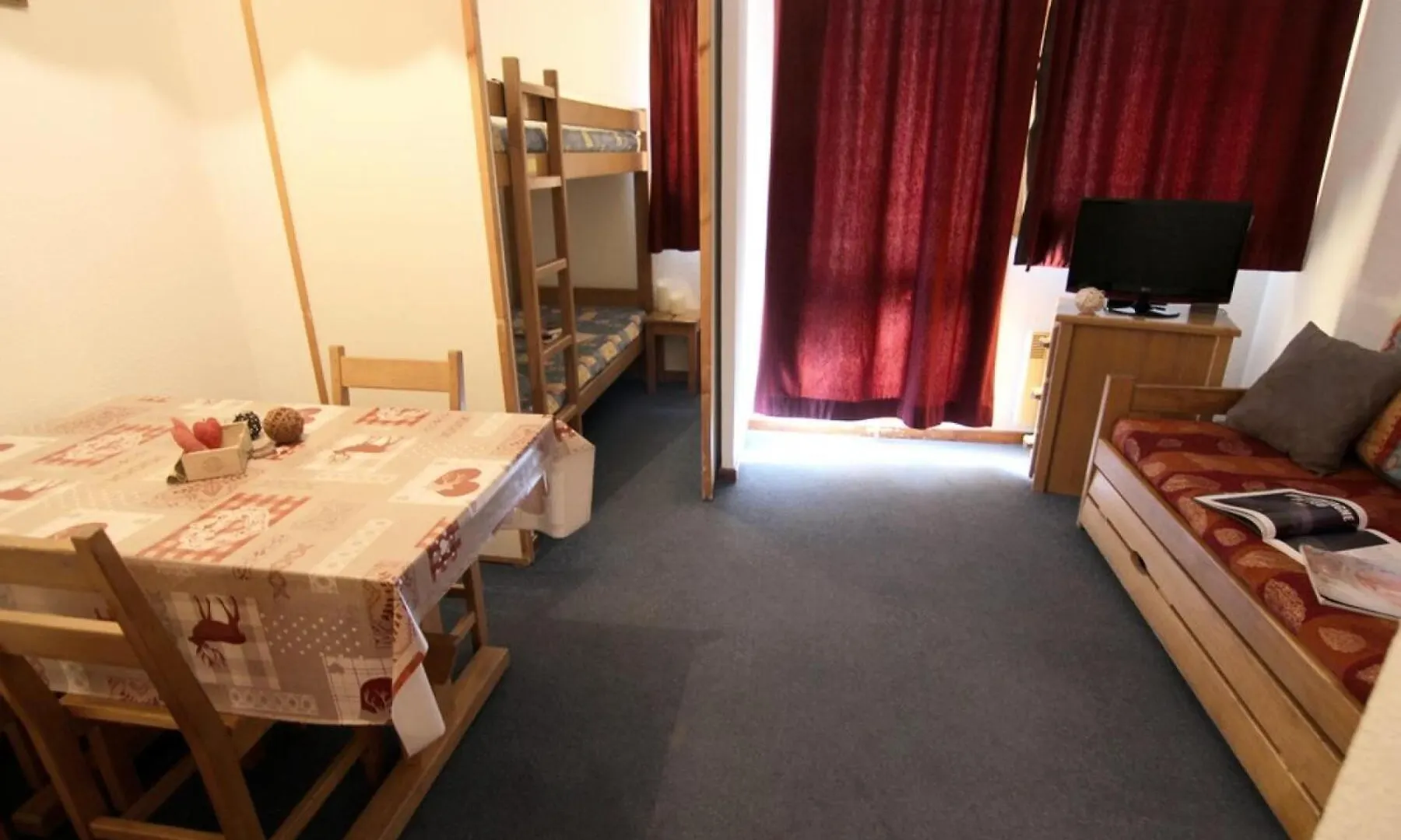 Residence Zenith - Depart Et Retour Skis Aux Pieds Expose Sud Studio Pour 3 Personnes Mae-7767 Val Thorens Appartamento