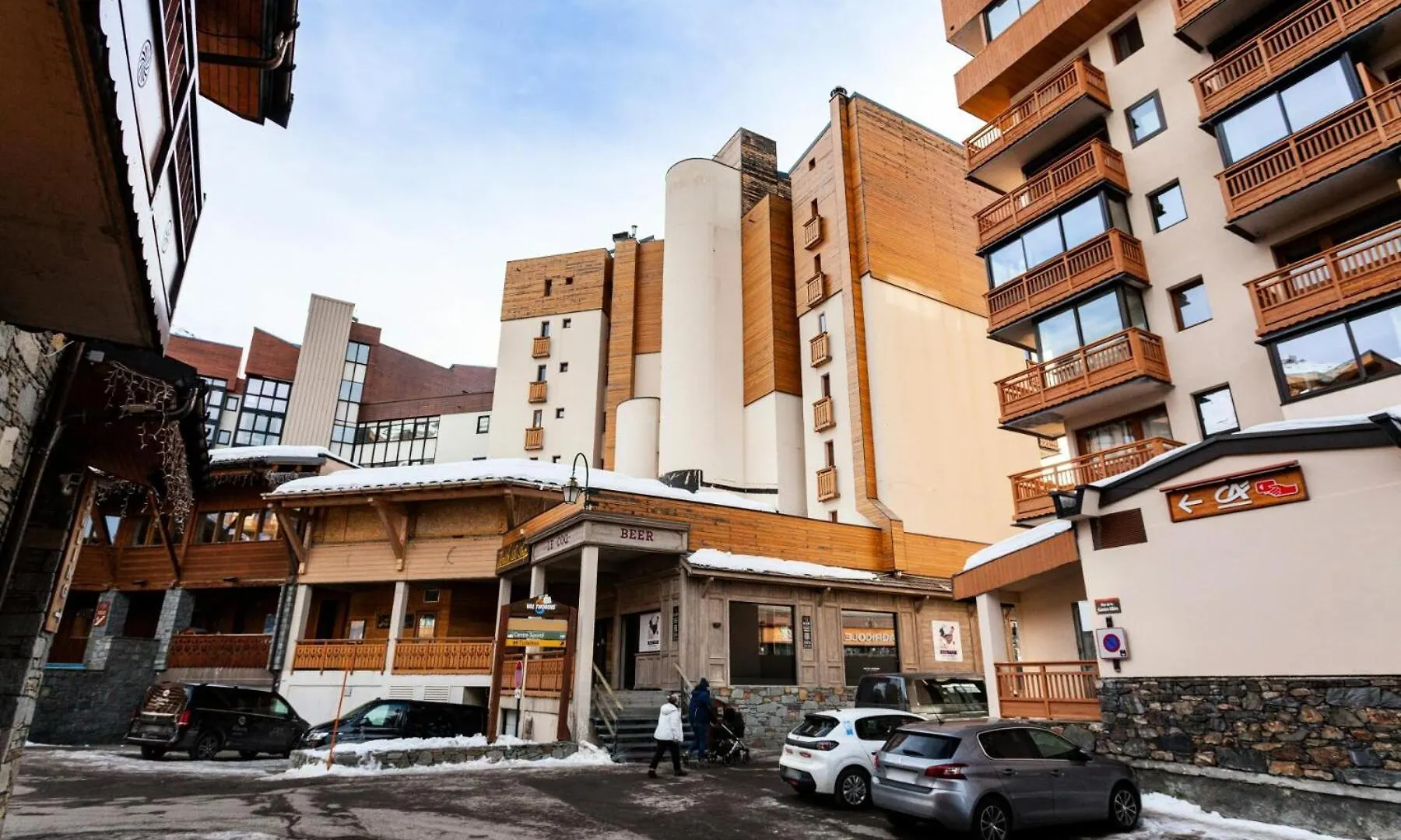Residence Zenith - Depart Et Retour Skis Aux Pieds Expose Sud Studio Pour 3 Personnes Mae-7767 Val Thorens Francia