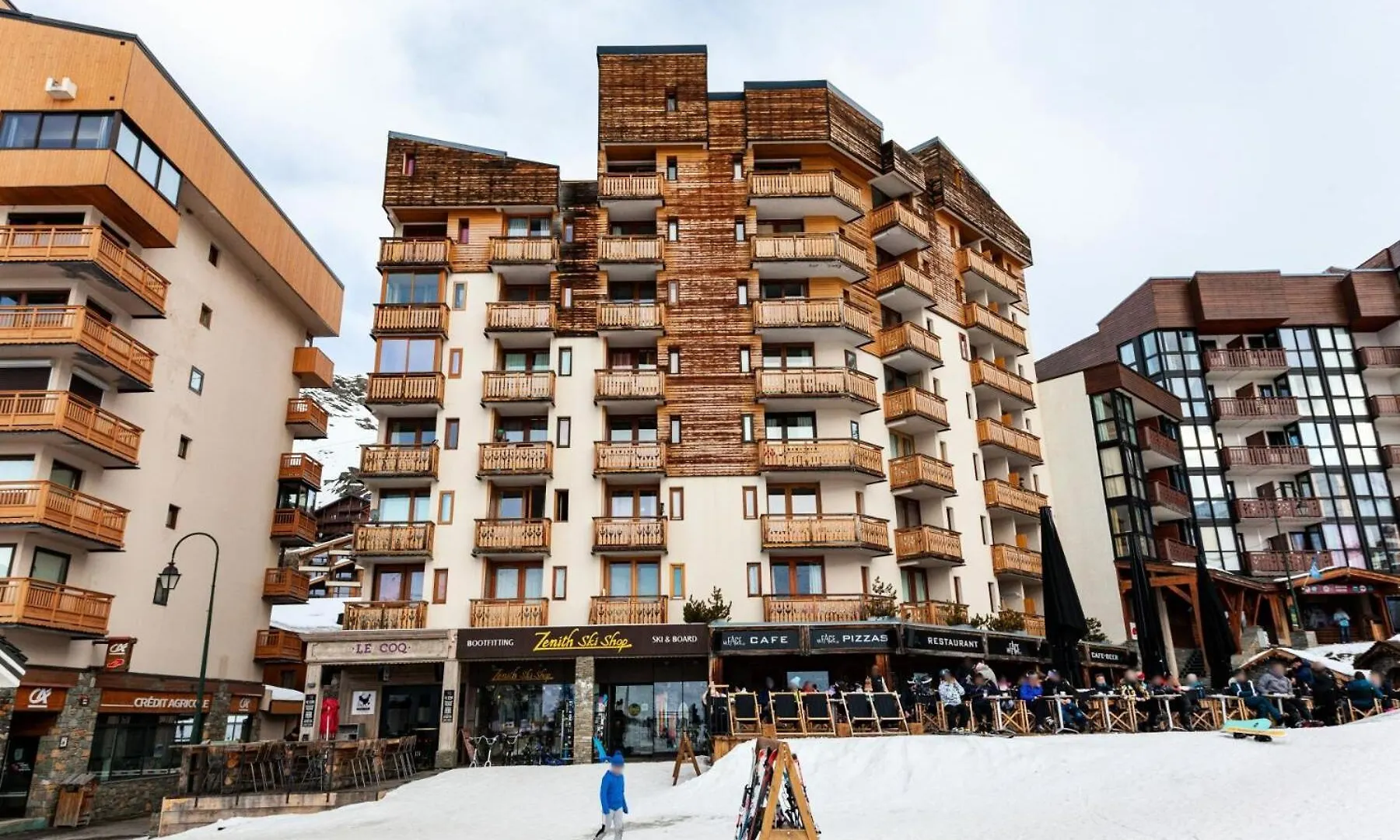 Residence Zenith - Depart Et Retour Skis Aux Pieds Expose Sud Studio Pour 3 Personnes Mae-7767 Val Thorens 0*,  Francia