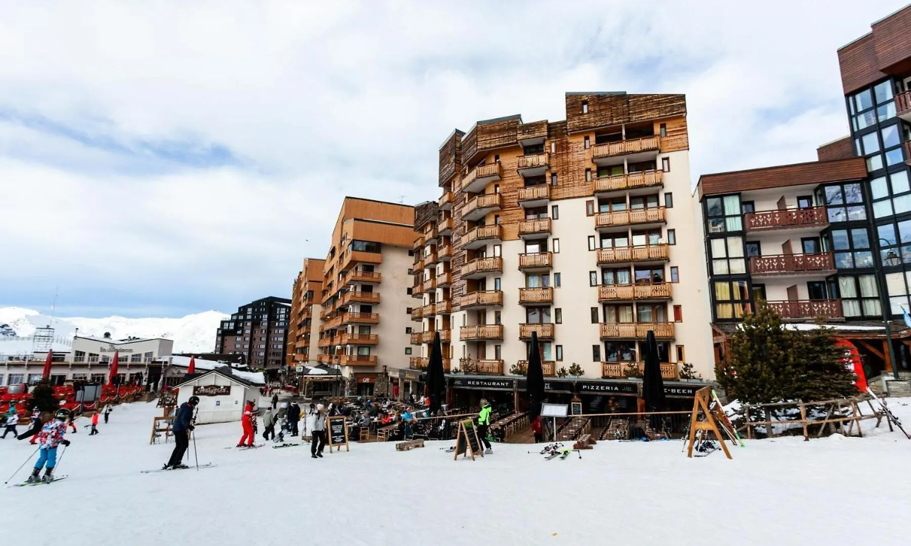 Residence Zenith - Depart Et Retour Skis Aux Pieds Expose Sud Studio Pour 3 Personnes Mae-7767 Val Thorens Appartamento